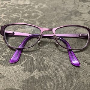 Guess kids perscription glasses with purple and black metal frames, GU9139-3